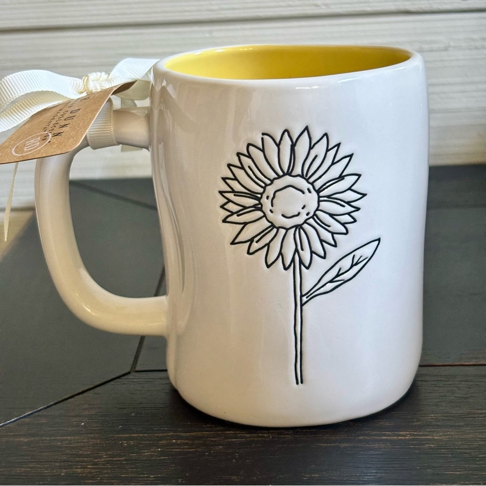 Rae Dunn CUP OF HAPPY Coffee Tea Mug NEW
